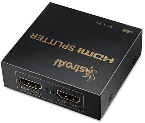 HDMIを2本に分配するHDMIスプリッター