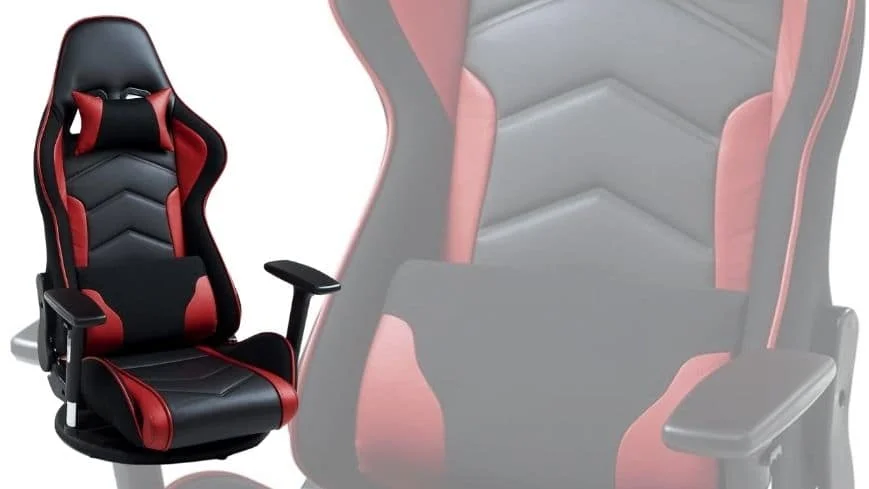  座面の幅が広くゆったり座れるゲーミング座椅子サンワダイレクト150-SNCF005 