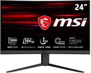 MSI Optix G24C4　【24インチワイドタイプ】
