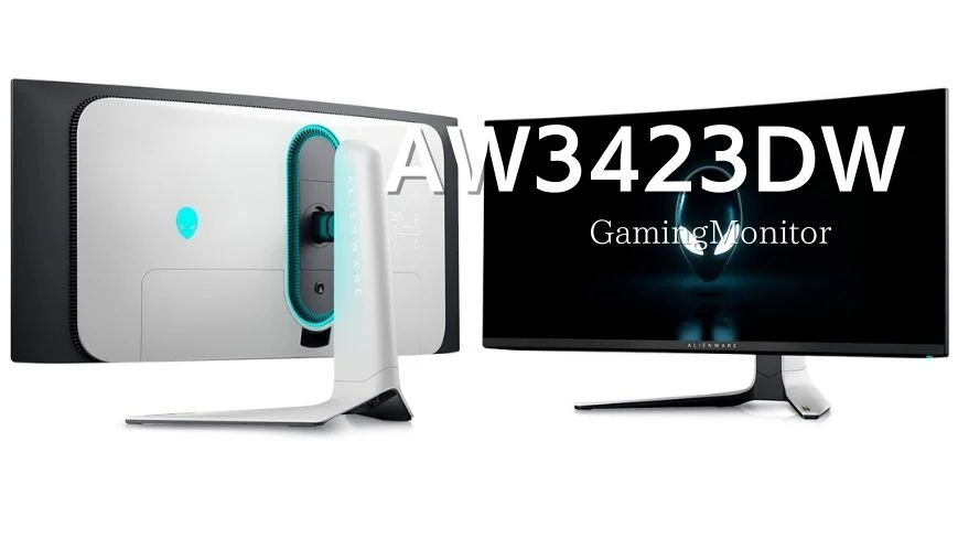【Alienware AW3423DW】有機EL/175Hz UQWHD解像度のOLEDゲーミングモニター
